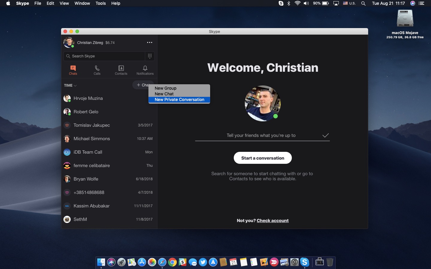 Download Conversations From Skype On Mac
